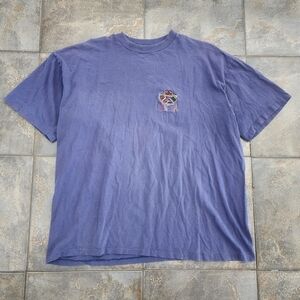 Vintage 90s Canada Men's XL Embroidered Single Stitch Blue Tourist T Shirt